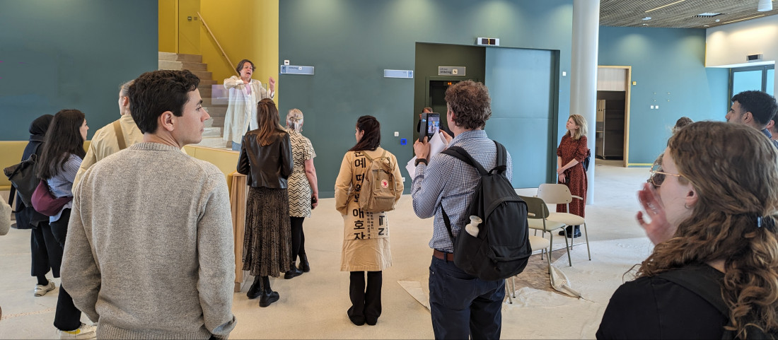 "Waking up with the sun" - office excursion to UCP Groningen