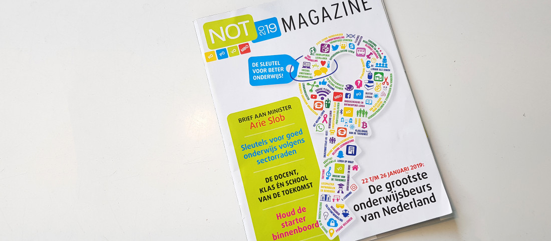 Atelier PRO over leeromgevingen op  NOT 2019