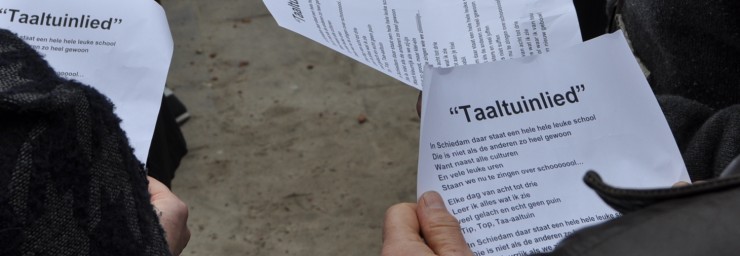 Eerste paal Kindcentrum Nieuwe Damlaan