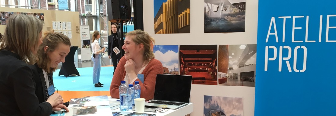 atelier PRO op de jaarlijkse carrièrebeurs voor studenten