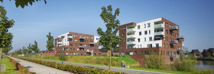 Urban villa’s ingehuisd