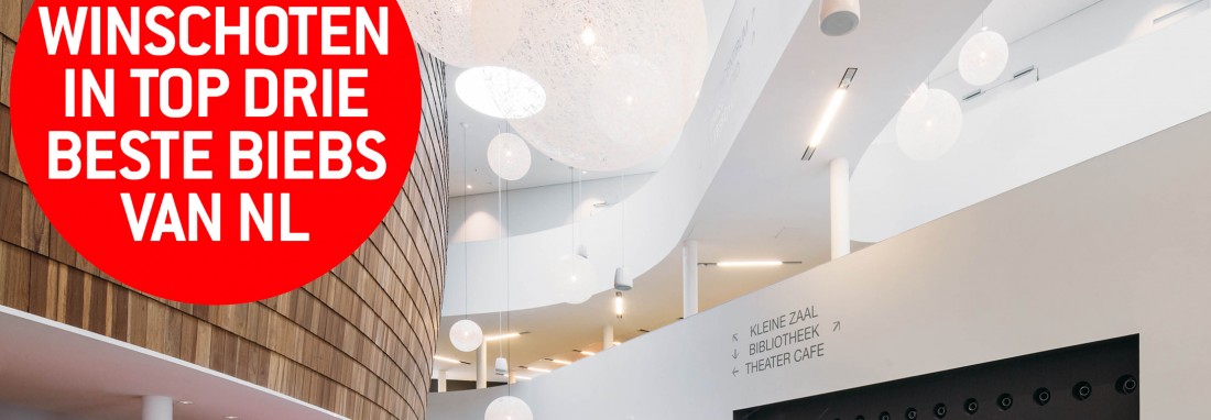 Bibliotheek in de Klinker Winschoten in top 3 van Nederland