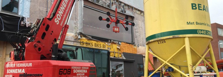 Panoramavensters Cultuurhuis Winschoten geplaatst