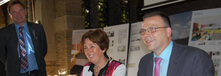 Feestelijke Contractondertekening Heijmans & Lucas Onderwijs Edith Steincollege