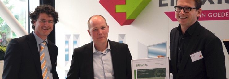 eerste Excellent certificaat in NL energieneutraal kantoorgebouw 