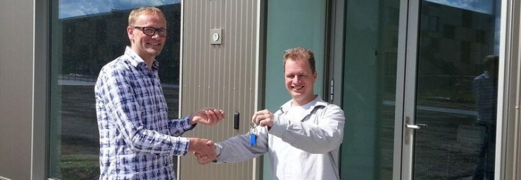 Twee keer sleuteloverdracht