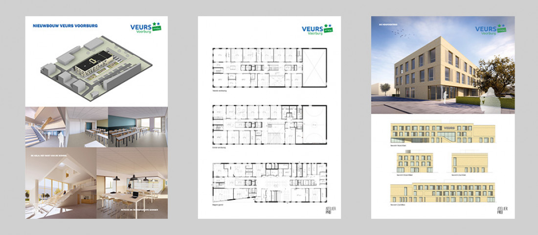Positieve reacties omwonenden op ontwerp nieuwe VMBO Veurs Voorburg