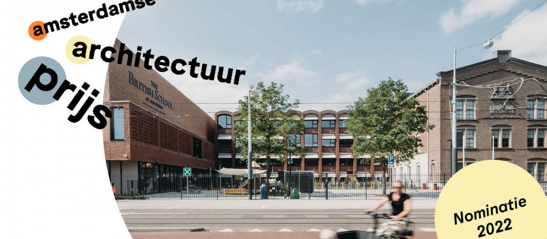 The British School of Amsterdam genomineerd voor de Amsterdamse Architectuurprijs 2022