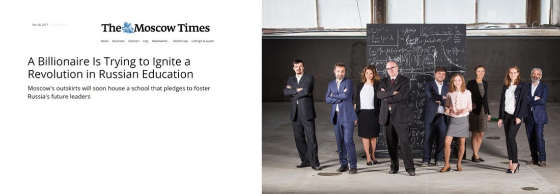 Letovo School in Moskou breed uitgemeten in Moscow Times