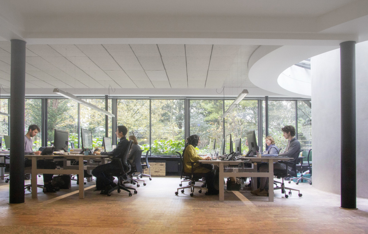 Wie zijn wij?: Forum tuin © René Souverijn