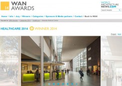Winnaar WAN Award Health Care 2014