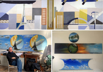 Projectteam Berlage Lyceum op atelierbezoek