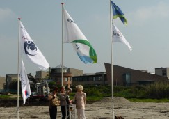 Eerste paal brede school Boskoop