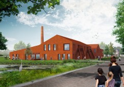 Startsein bouw kindcentrum Vosholen