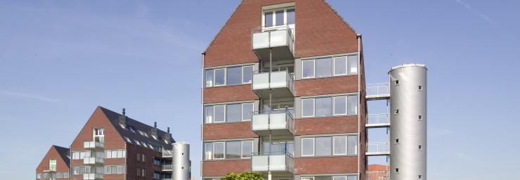 Craeyenburch hoge huizen en boogblok, Den Haag