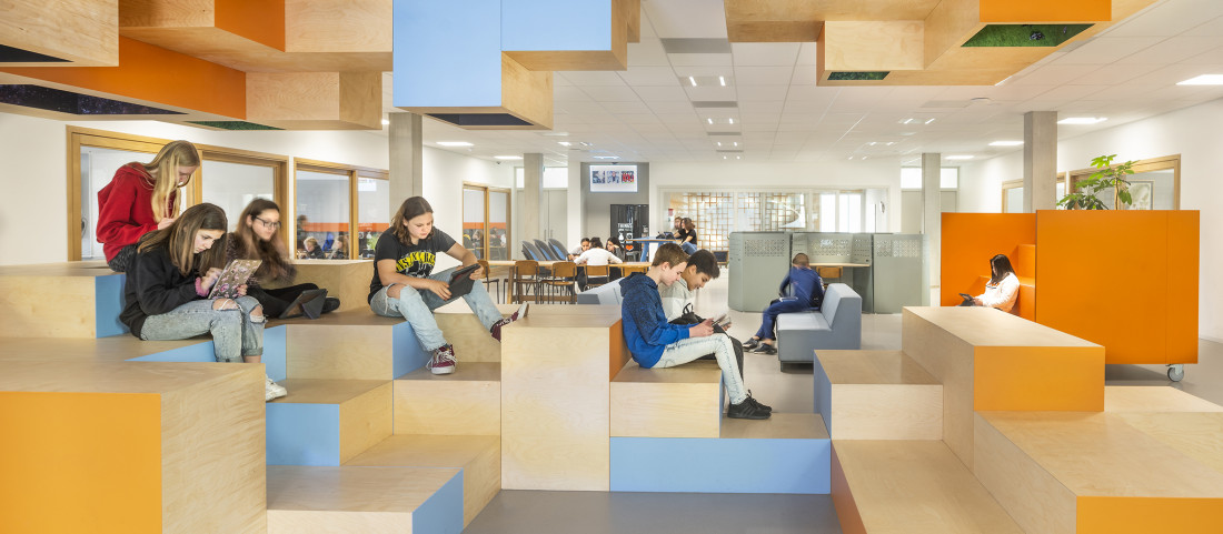 Lumion Amsterdam school interior