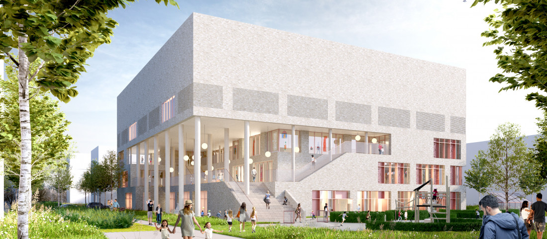 Blok 10, Brede school met sport, Antwerpen