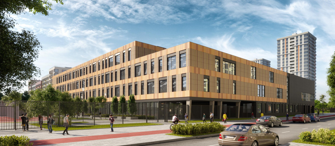 Basis+Middelbare school Varshavskaya, Moskou