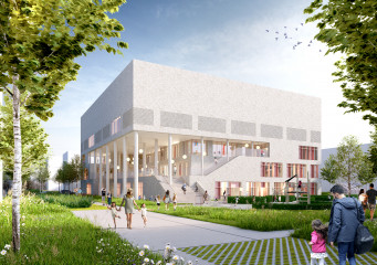 Blok 10, Brede school met sport, Antwerpen